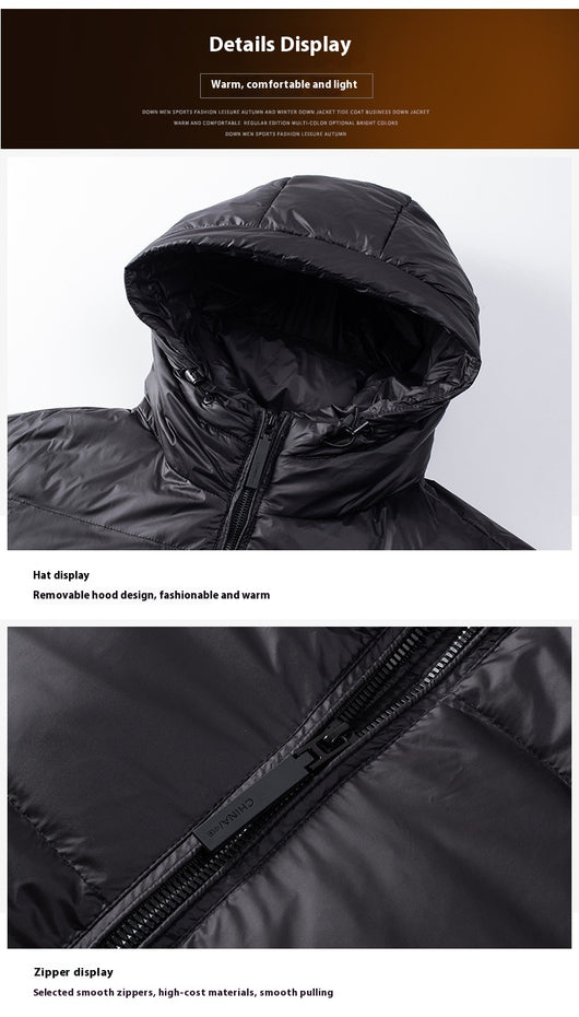 Chaqueta Acolchada Unisex Otoño Invierno - Diseño Negro y Dorado - Image 17