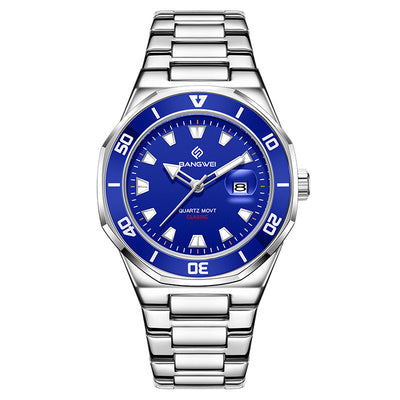 Reloj de Cuadrante Grande para Hombre - Estilo Empresarial con Movimiento de Cuarzo - Image 8