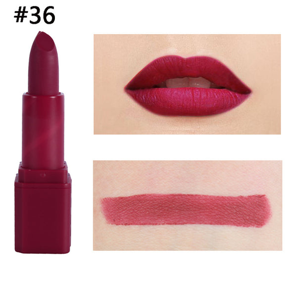 Labial Mate en Tubo Cuadrado - Maquillaje de Larga Duración