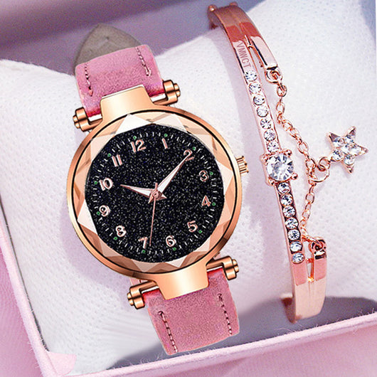 Reloj Casual de Estudiante con Diseño Cielo Estrellado - Image 10