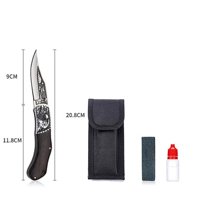 Cuchillo Plegable de Alta Dureza para Exteriores - Image 8