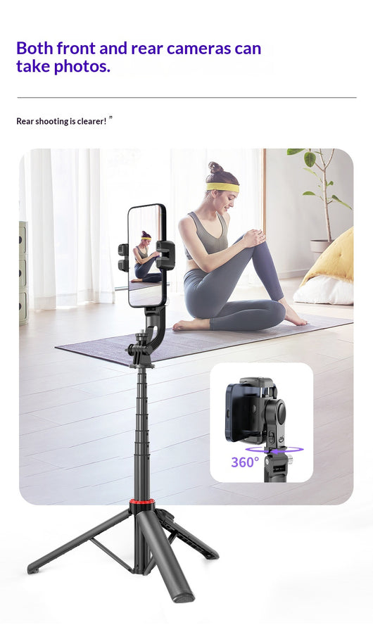 Estabilizador de Smartphone con Seguimiento IA y Diseño Portátil - Image 14