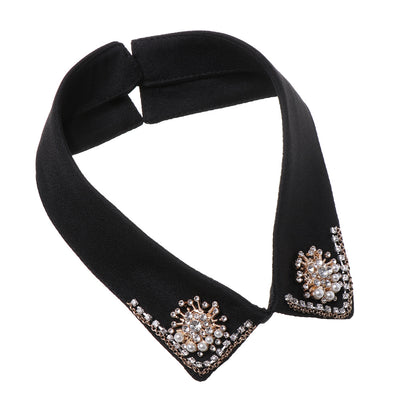 Cuello Falso Retro de Algodón con Encaje Desmontable para Mujer - Image 63