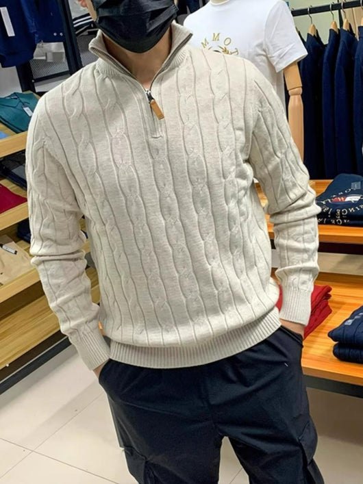 Suéter Térmico para Hombre con Cierre de Media Cremallera y Mangas Largas - Image 13
