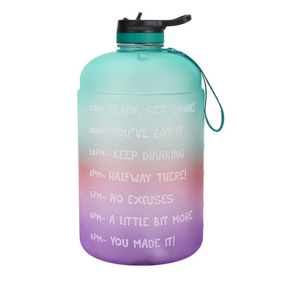 Botella de Agua QuiFit de 1 Galón con Popote - Libre de BPA para Deportistas - Image 8