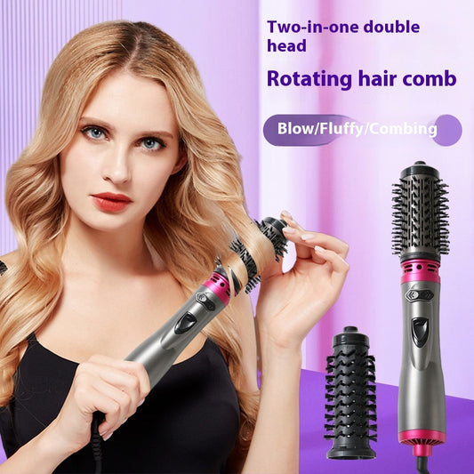 Rizador Giratorio de Cabello con Temperatura Constante 2 en 1