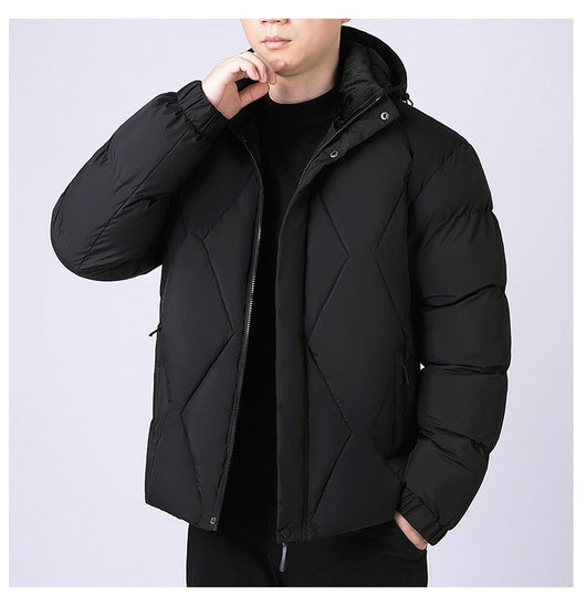 Chaqueta de Invierno para Hombre con Acolchado de Algodón - Calidez y Estilo - Image 14