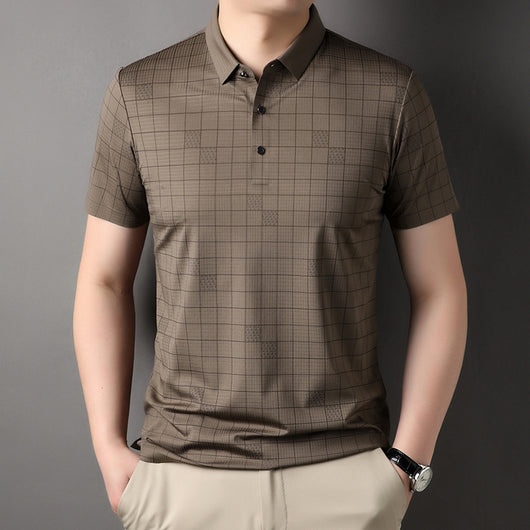 Camiseta de Algodón Mercerizado con Tecnología Ice Silk para Papá - Image 3