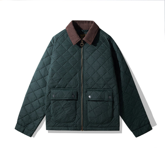 Abrigo Acolchado Rombos de Algodón Premium - Image 12