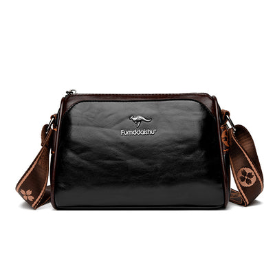 Bolsa Mensajera Retro Reversible de Doble Cara para Mujer - Image 6