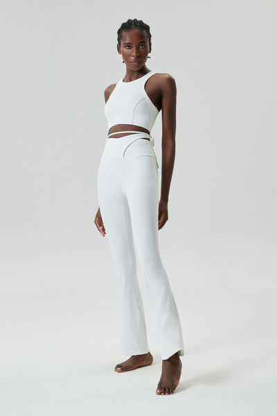 Pantalones Yoga Ajustados con Cordón para Mujer Tallas Grandes - Image 25