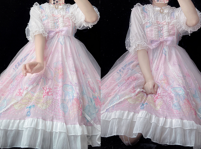 Vestido Lolita JSK con Tirantes Diseño Original - Falda Verano - Image 5