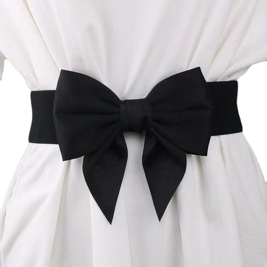 Cinturón Elástico con Moño para Mujer - Diseño Elegante y Cómodo