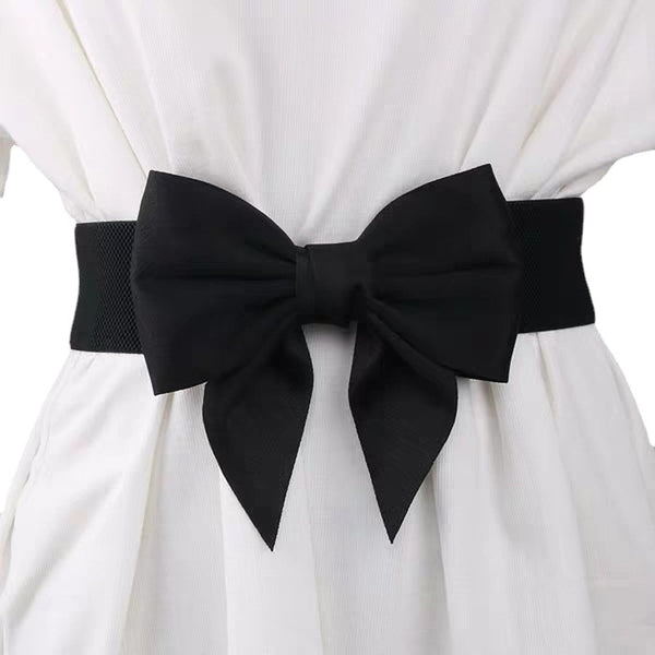 Cinturón Elástico con Moño para Mujer - Diseño Elegante y Cómodo