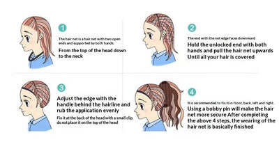 Peluca Frontal de Encaje Preajustada con Raya al Medio, Cabello Lacio Corto y Voluminoso - Image 8