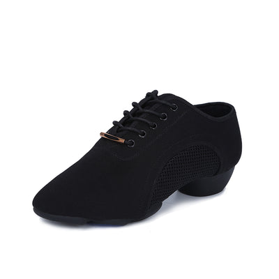 Zapatos de Danza Latina para Mujer Transpirables con Tela Oxford - Image 5