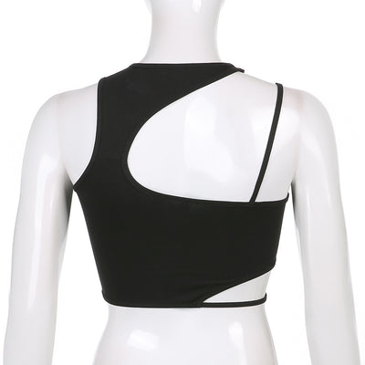 Crop Top Ajustado Cuello Redondo para Mujer - Image 20