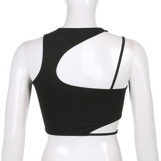 Crop Top Ajustado Cuello Redondo para Mujer - Image 20