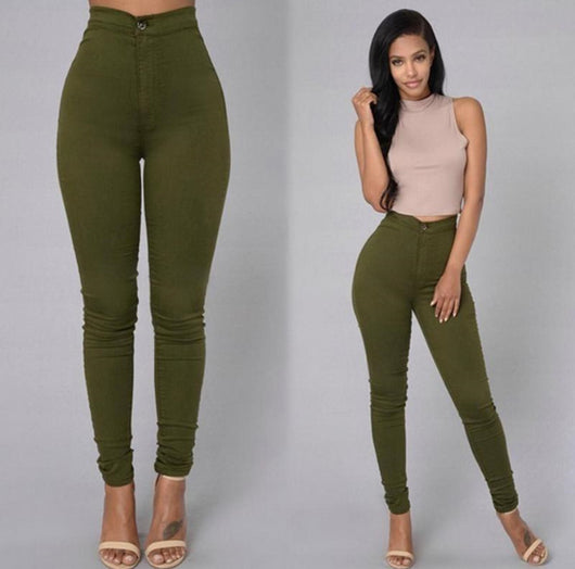 Jeans Skinny Elásticos Casuales para Mujer - Image 7