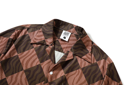Camisa Cuadros Manga Corta Diamond para Hombre - Image 5