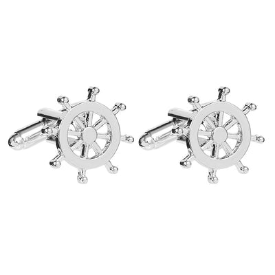 Gemelos Náuticos Timón - Estilo y Personalidad para Hombres - Image 6
