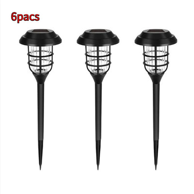 Luz LED Solar para Jardín con Diseño de Franjas - Image 6