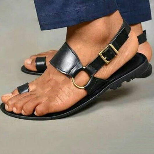 Sandalias Casuales para Hombre con Punta Cuadrada y Suela Plana - Image 11