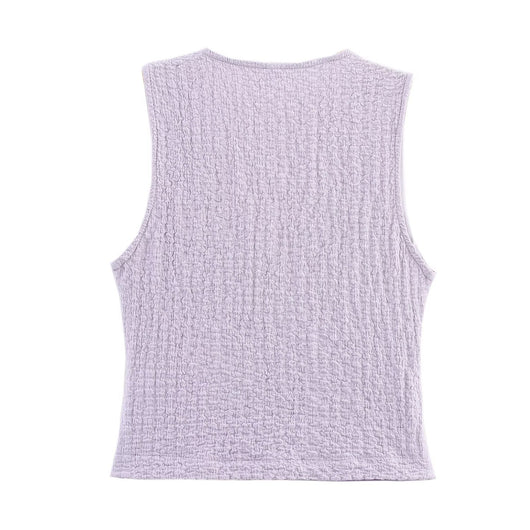 Conjunto Texturizado: Chaleco y Pantalón Recto - Image 36