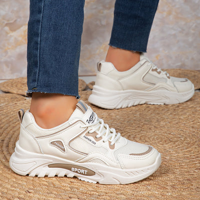 Zapatilla Deportiva Elevada con Malla Transpirable y Plataforma Versátil - Image 3