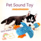 Juguete Masticable para Limpieza Dental de Perros con Sonido