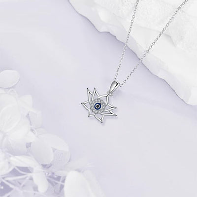 Collar Vintage Loto con Ojo del Diablo