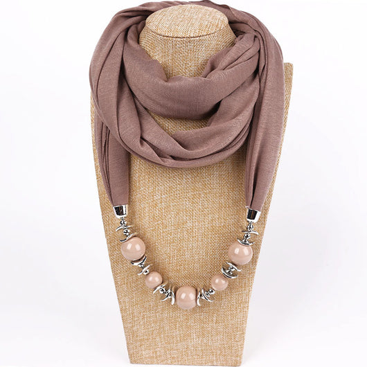 Collar Colgante de Cuentas Bib Elegante para Damas - Image 13
