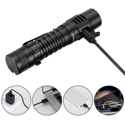 Linterna LED Recargable por USB-C con Luz Ultra Potente - Image 3