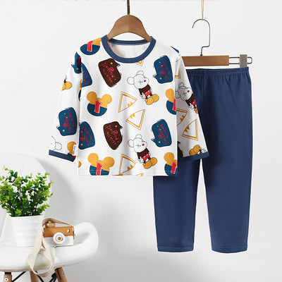 Pijama Infantil Estampado CUHK - Conjunto Cómodo para el Hogar - Image 16