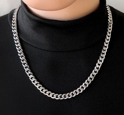 Collar de Acero Titanio para Hombre - Diseño Urbano Moderno - Image 14