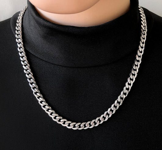 Collar de Acero Titanio para Hombre - Diseño Urbano Moderno - Image 14