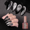 Esmalte de Unhas Efeito Gato Preto Intenso - Estilo Fada Sombria