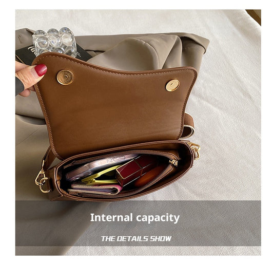 Bolso Retro Bandolera para Mujer con Compartimento Axilar - Image 11