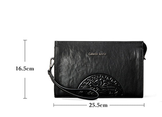 Bolso Mensajero de Cuero Personalizado para Hombre - Image 6