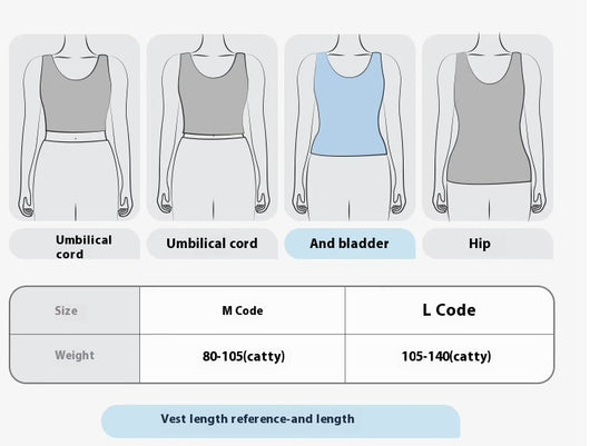 Chaleco Deportivo con Soporte Invisible y Cuello Cuadrado para Mujer - Image 9
