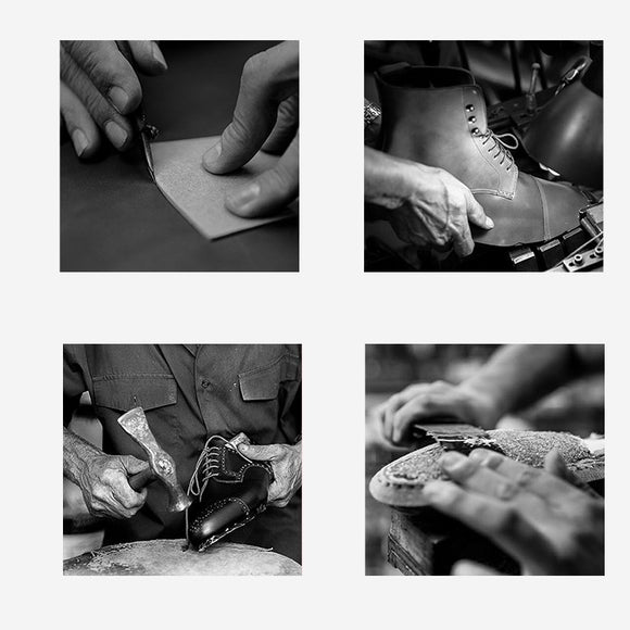 Botas Oxford Martin Talladas a Mano - Estilo Inglés Premium