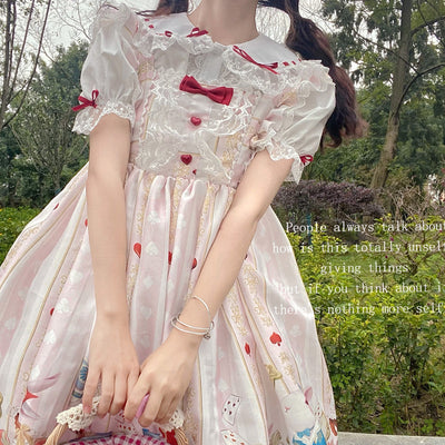 Blusa Kawaii con Orejas de Conejo - Estilo Soft Girl Lolita Versátil - Image 16