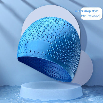 Gorro de Natación Silicona Gota de Agua - Image 6