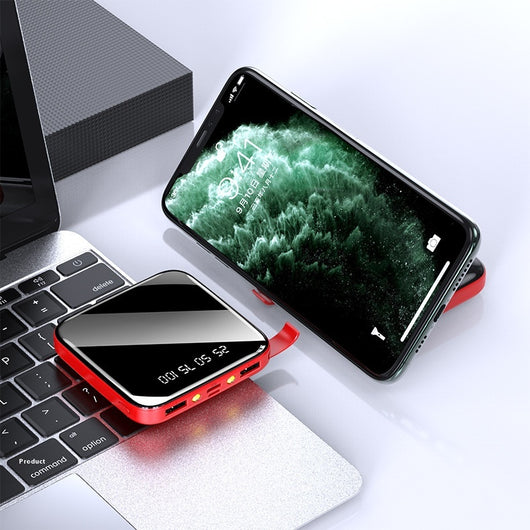 Batería Portátil Mini Espejo 20000 mAh - Carga Rápida y Diseño Compacto - Image 21