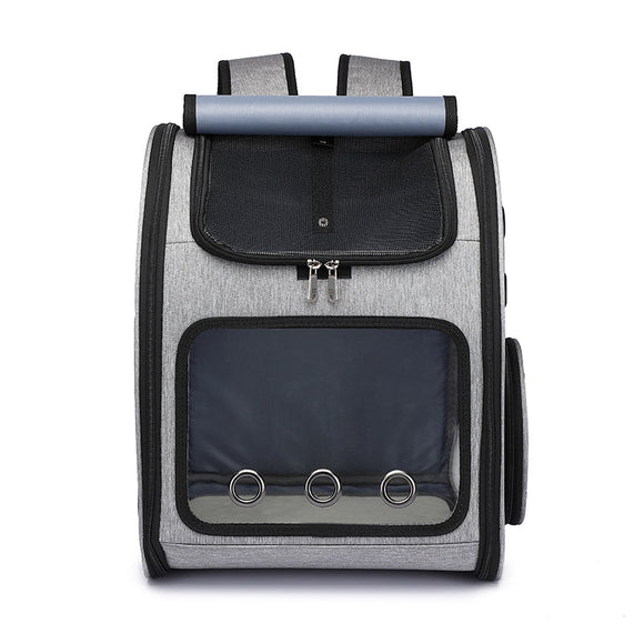 Mochila Transportadora para Mascotas Respirable y Cómoda para Viajes