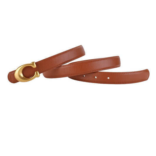 Cinturón Malla Rojo con Hebilla C - Accesorio Versátil y Moderno para Mujer - Image 4
