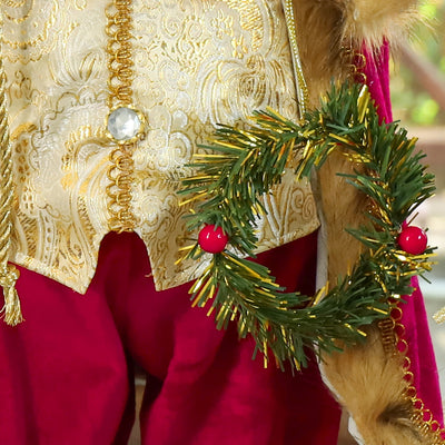 Muñeco Papá Noel de Tela - Decoración Navideña Artesanal - Image 8