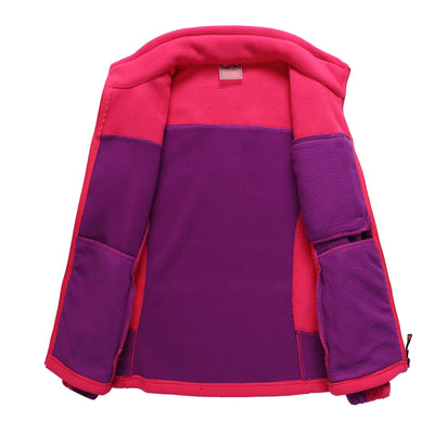 Cardigan de Polar Cálido para Parejas con Contraste de Colores - Image 18