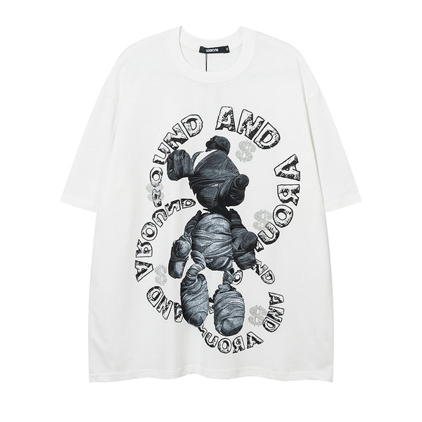 Playera Estampada de Manga Corta para Hombre