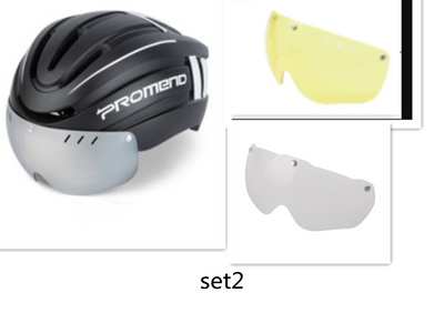 Casco Integral para Bicicleta de Montaña con Luz LED de Advertencia - Image 9
